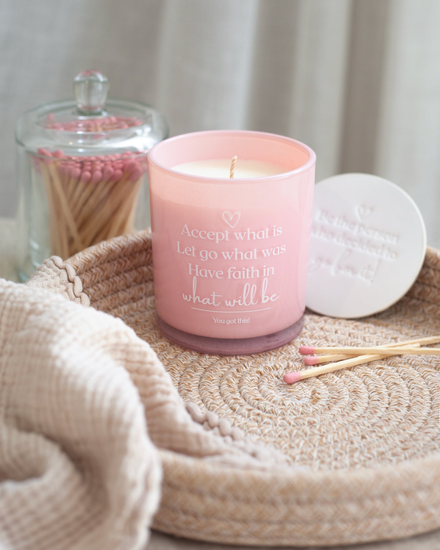 Self Worth 'Secret' Hidden Message Candle