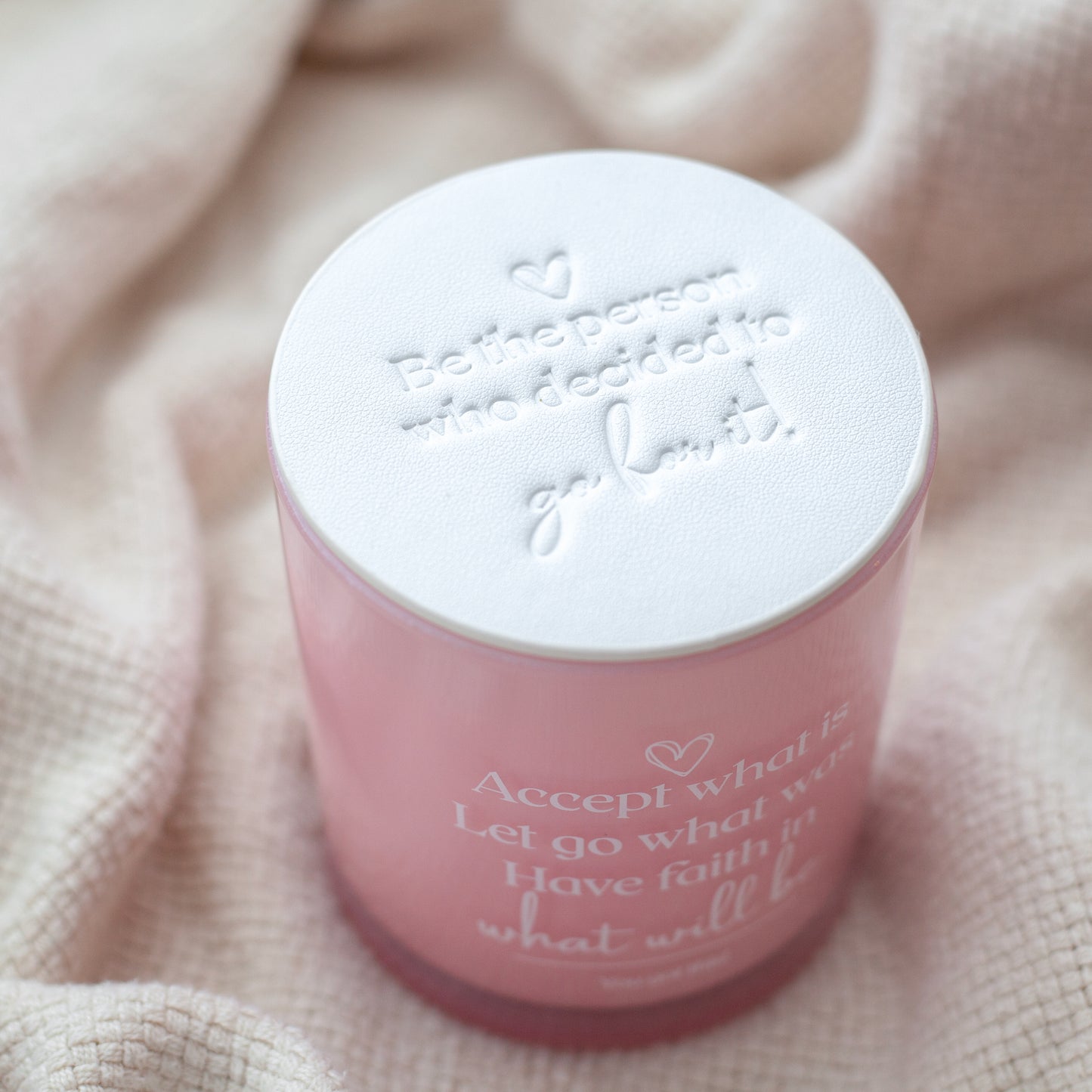 Self Worth 'Secret' Hidden Message Candle