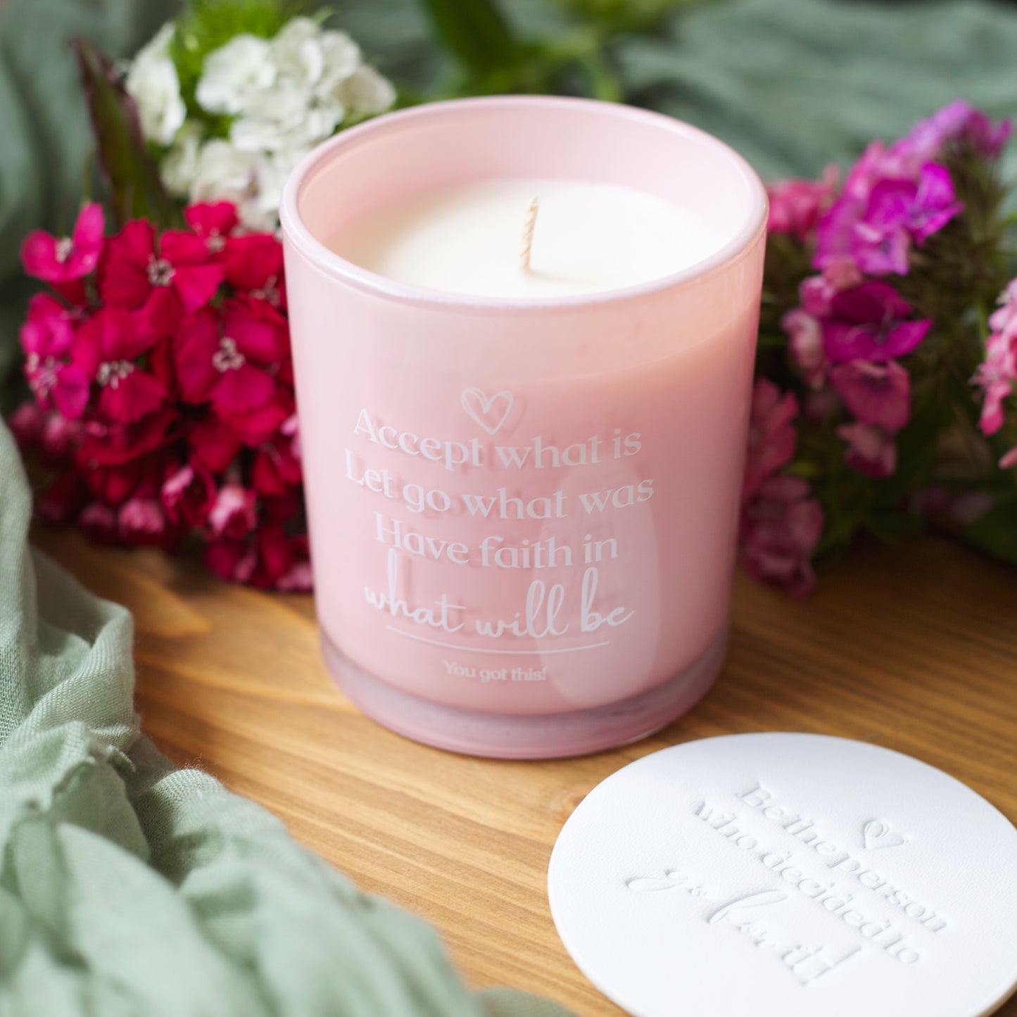 Self Worth 'Secret' Hidden Message Candle