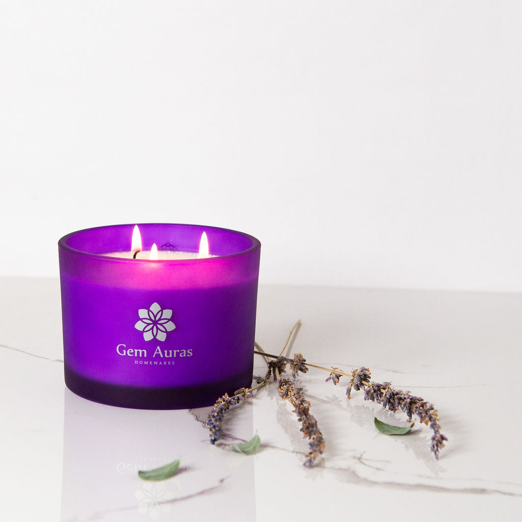 Chakra Candle - Crown & Soul Star