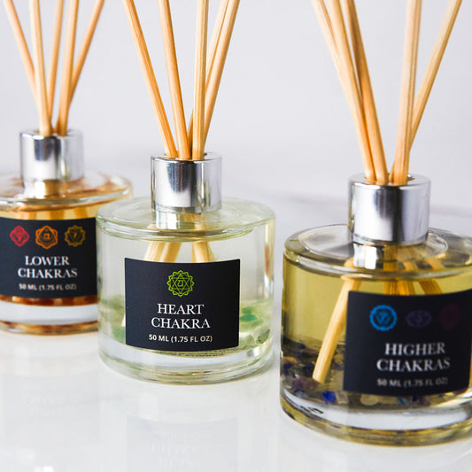 Chakra Reed Diffusers- Set of 3