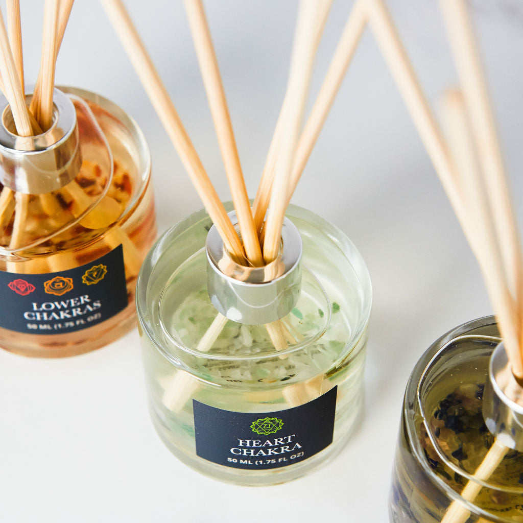 Chakra Reed Diffusers- Set of 3