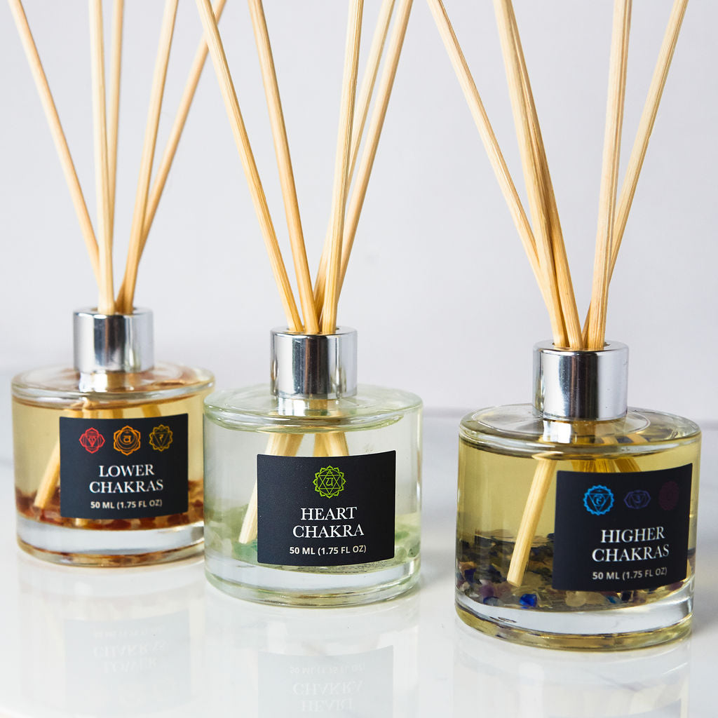 Chakra Reed Diffusers- Set of 3