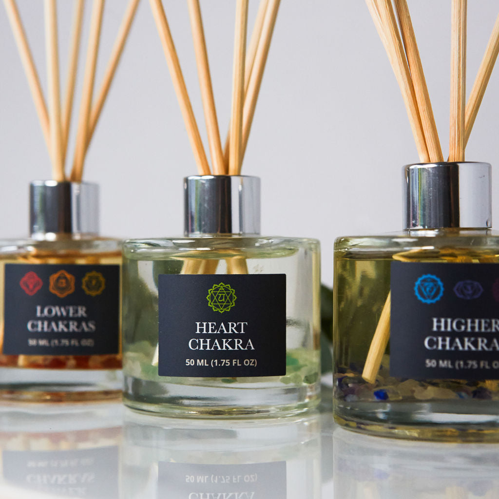 Chakra Reed Diffusers- Set of 3